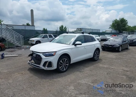 2023 Audi Q5 Premium Plus 45 Tfsi S Line Quattro из США, поврежденный, VIN WA1EAAFY2P2078178